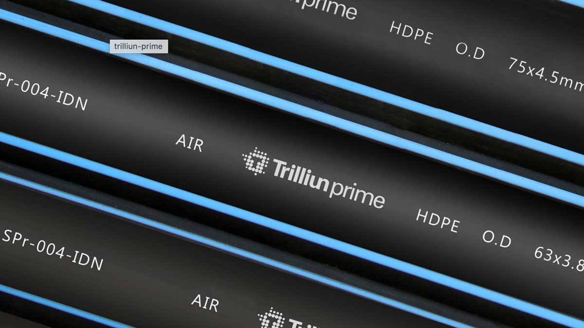 Ilustrasi Pipa HDPE Trilliun Prime