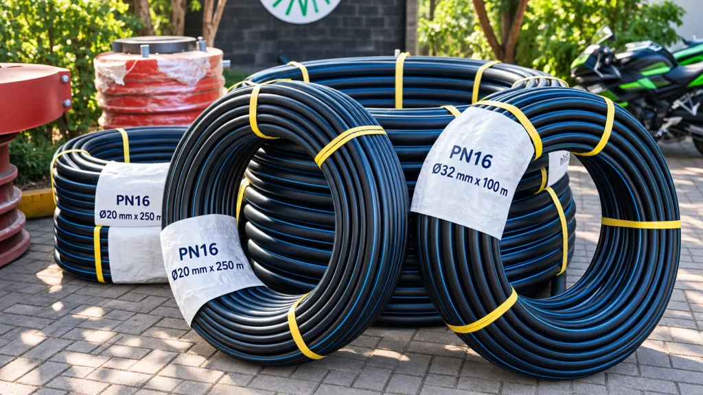Ilustrasi Pipa HDPE ROLL - Oktober 2026