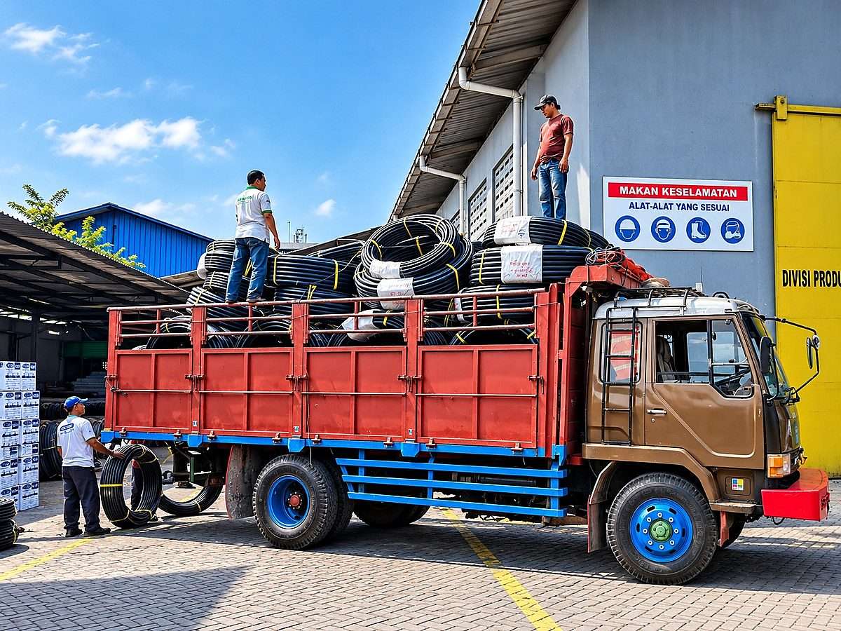 pipa HDPE PPR PVC dan perlengkapan